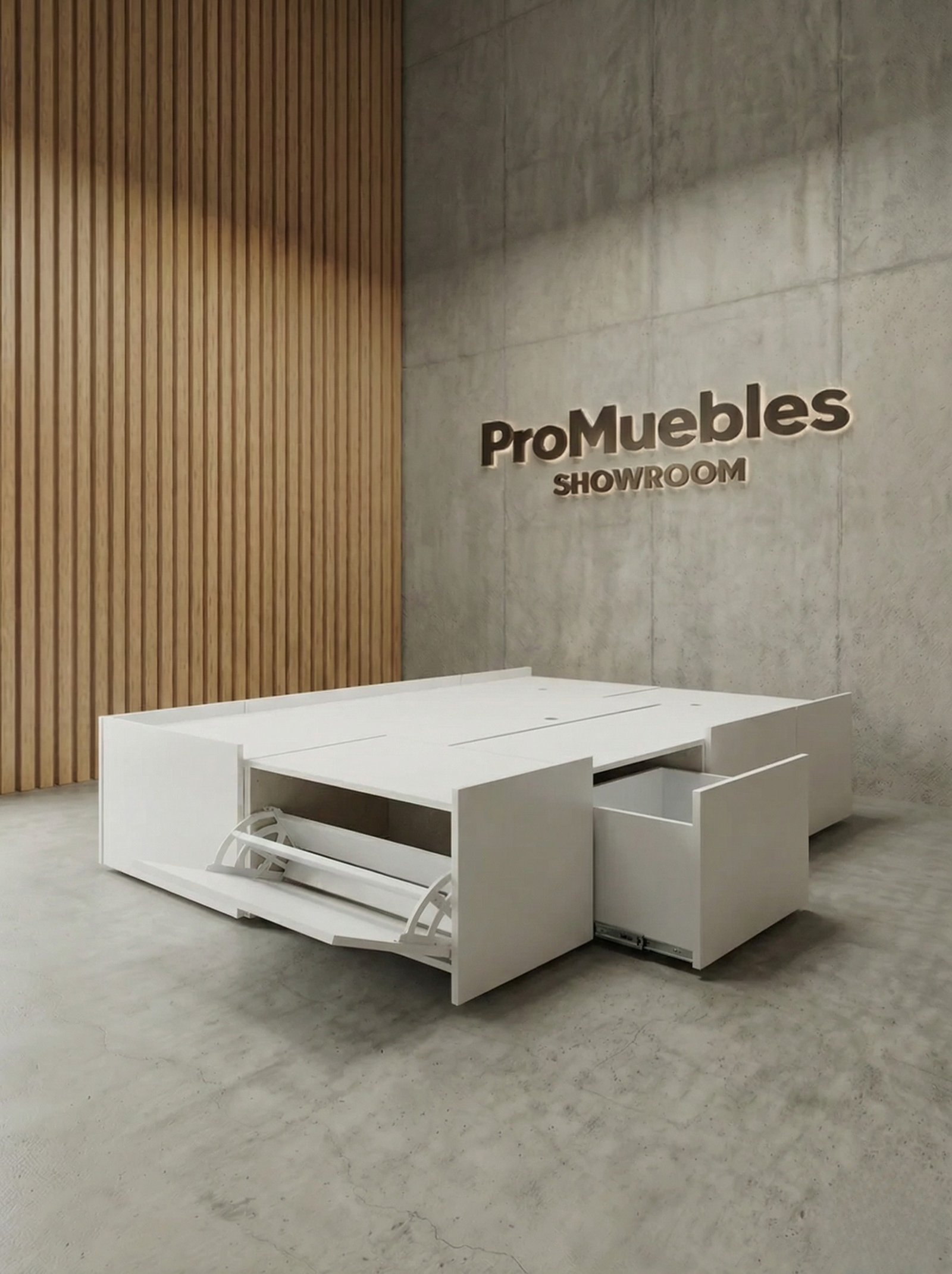 Cama box 2 plazas